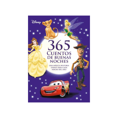 Libro infantil 365 cuentos de buenas noches - Walt Disney