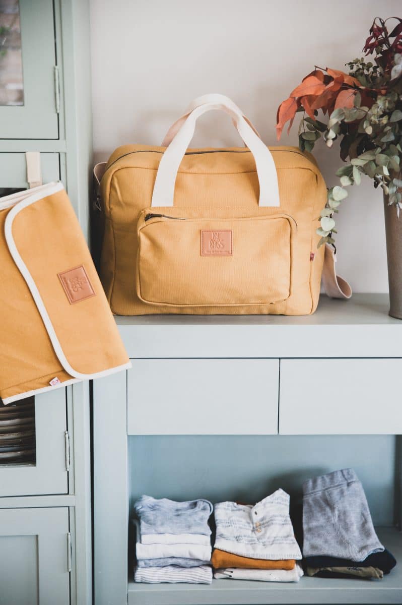 Bolsa de Maternidad Happy Family OCRE