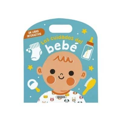 Libro infantil Los cuidados del bebé  Lee con Babyniceness® - Regalos  Originales para Bebés