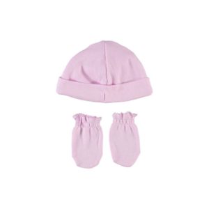 conjunto+gorro+manoplas+babidu+rosa