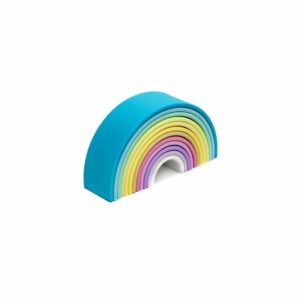 Arcoíris+Silicona+12+piezas+Pastel