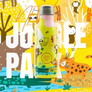 botella de agua térmica jungle park