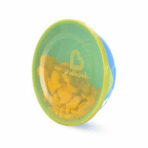 pack-cuencos con tapas y cucharas love a bowls 10 piezas Munchkin