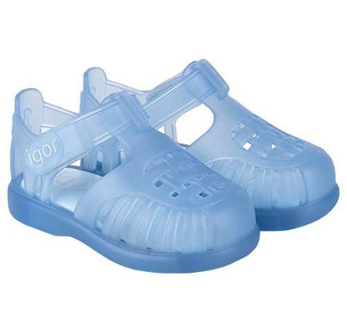 Cangrejeras Infantil Tobby Velcro Azul