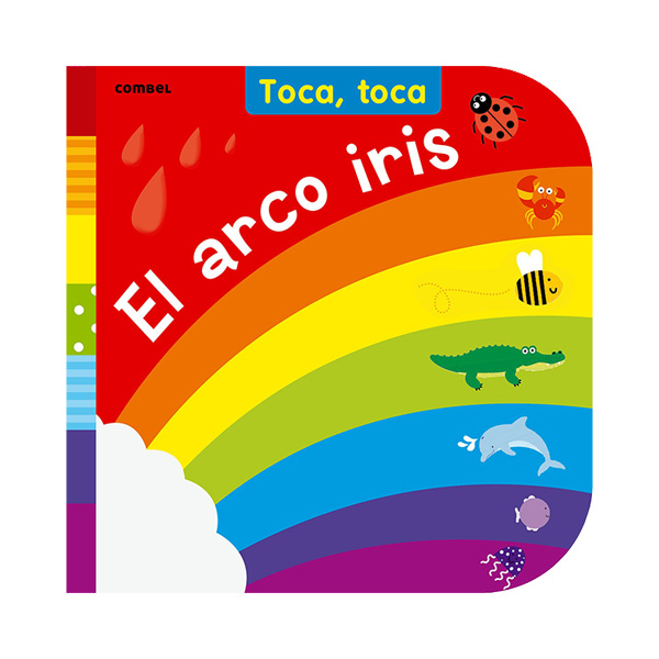 Libro infantil arco iris combel