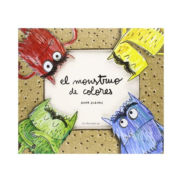 Libro pop up el monstruo de colores