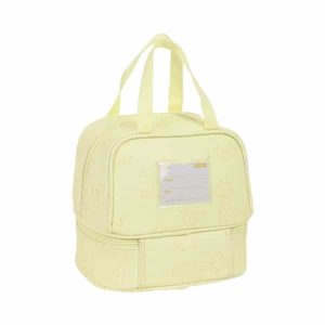 regalos originales bebes portameriendas termo jirafa amarilla trasera
