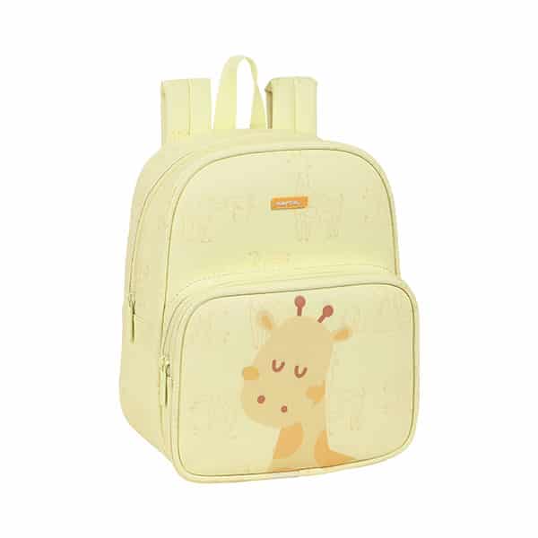 ➤Mochila Preescolar Jirafa Amarilla