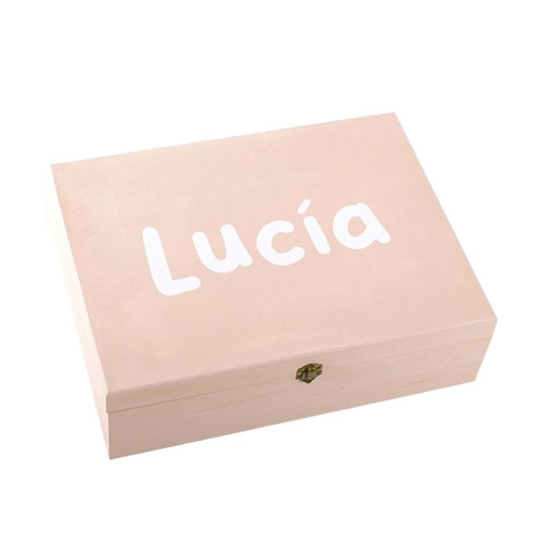 caja+pintada+rosa+personalizada+nombre