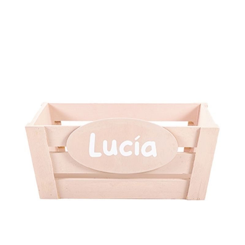 cesta+pintada+rosa+personalizada+nombre+2