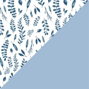 Pack+2+Muselinas+blue+leaves+tejido+bebe+au+lait+babyniceness
