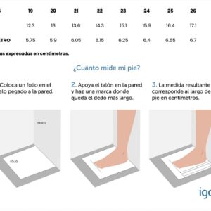 Guía de Tallas Igor