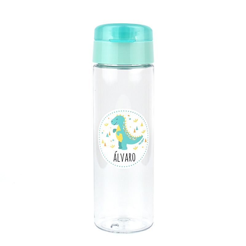 botella-dinosaurio-menta-600ml-personalizada