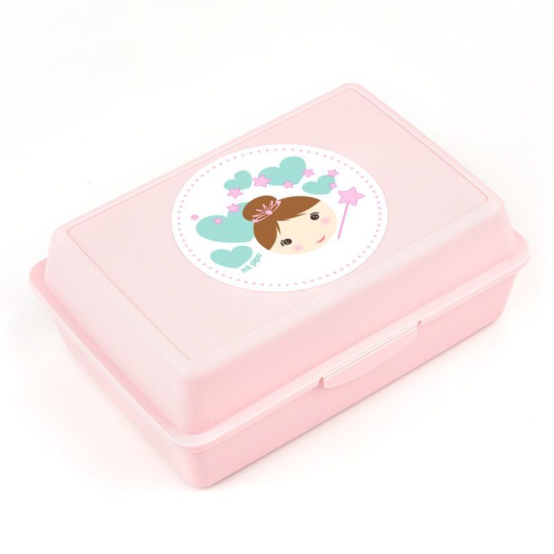 Fiambrera infantil rosa Monbento personalizable - Stikets