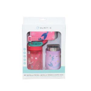 Set botellas Tritán y Acero Mermai 2