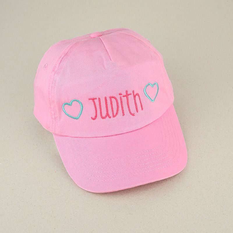 gorra-infantil-personalizada-rosa-1