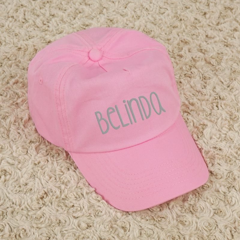 gorra-infantil-personalizada-rosa-2