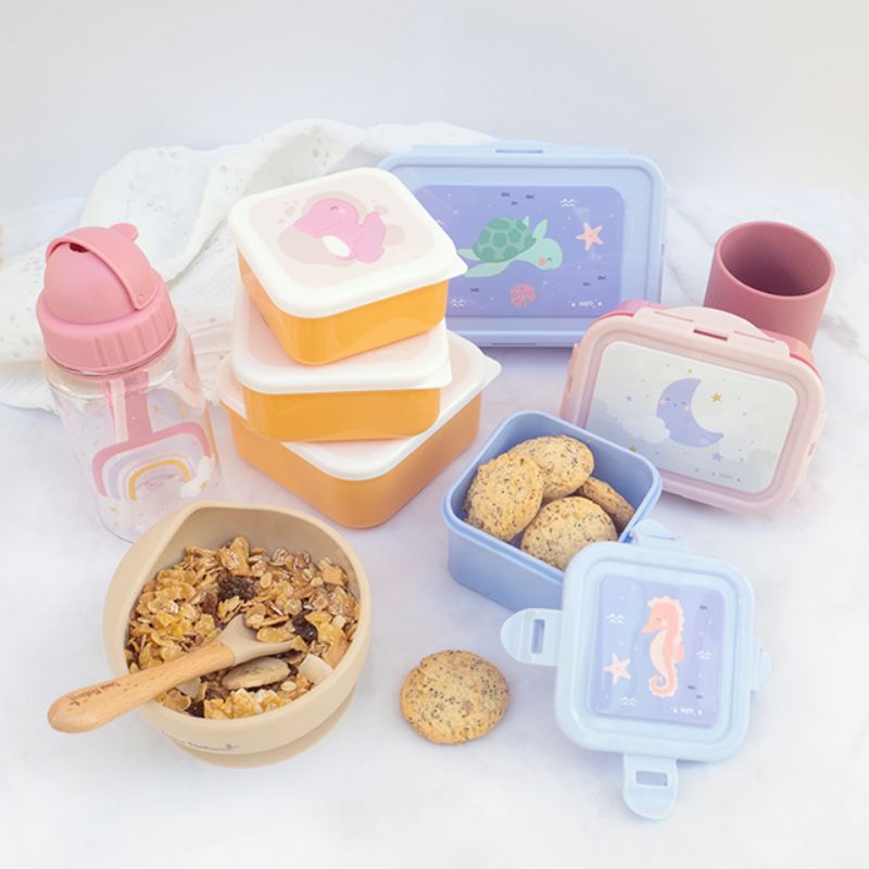 Mini tupper - Happy cloud  Este verano con Babyniceness® - Regalos  Originales para Bebés