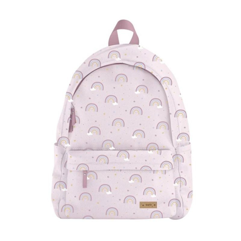 Mochila+infantil+saro+arcoiris+rosa