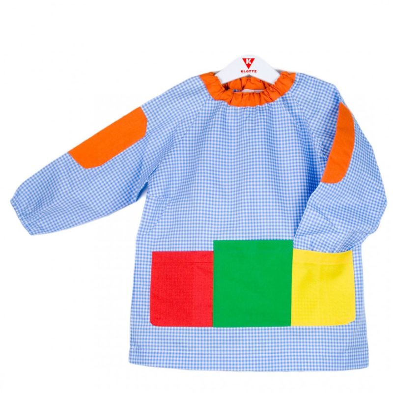 babi-poncho-klottz-bolsillos-colores-azul