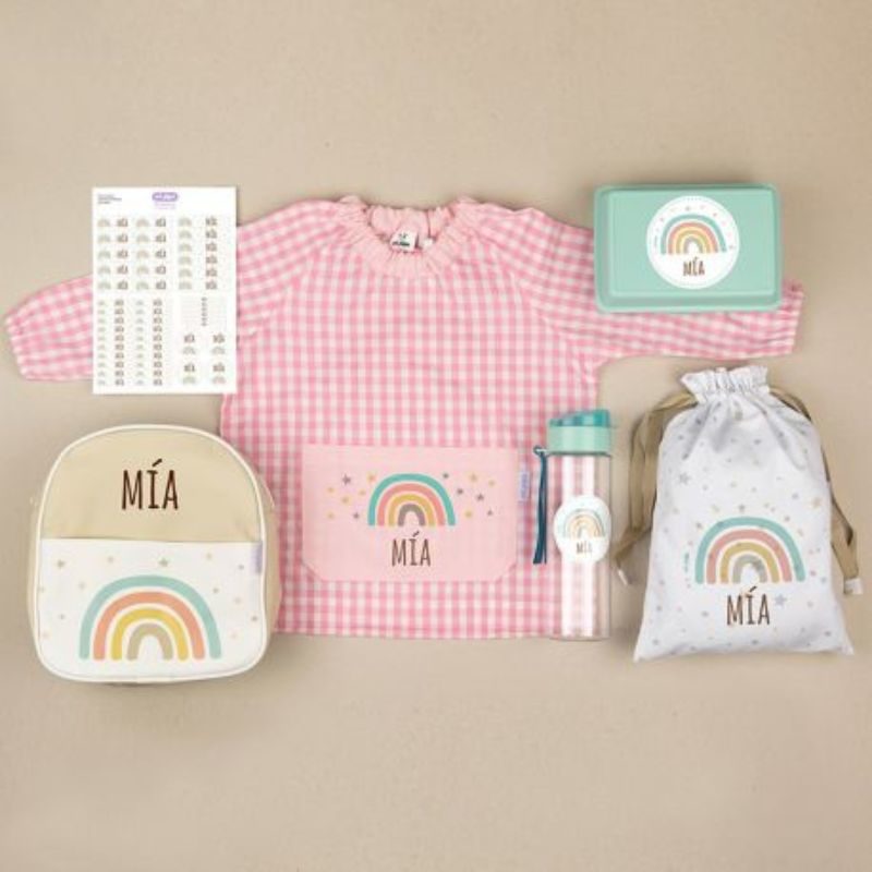 pack-mi-guarde-arcoiris-soft-rosa-personalizado-regalo-cajita-porta-alimentos+mipipo+babyniceness